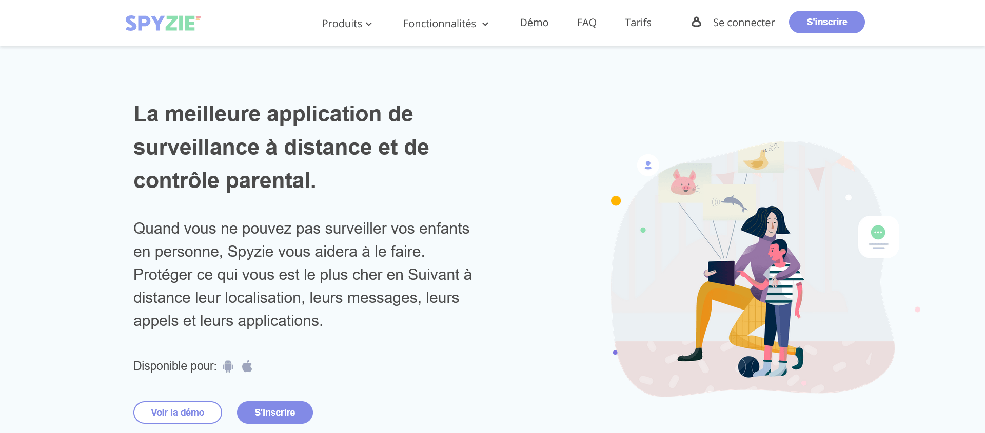 avis sur l'application Spyzie